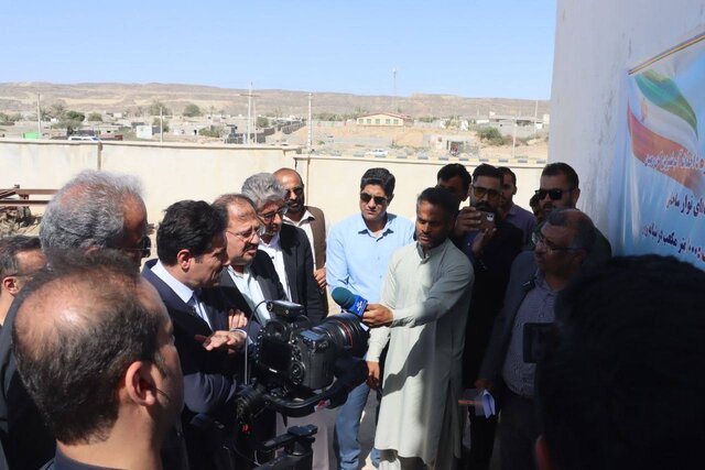 بازدید معاون رئیس جمهوری از پروژه آبرسانی مشترک ایران، ژاپن و سازمان ملل در چابهار