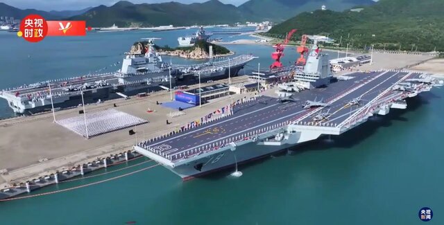 خیز پکن برای برتری دریایی مقابل آمریکا؛ سومین ناو هواپیمابر چین عملیاتی شد