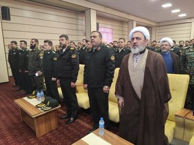 معارفه دو معاون در فرماندهی انتظامی شرق استان تهران