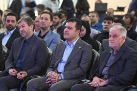 محمد نورصالحی، رئیس شورای اسلامی شهر اصفهان، حسین افشین، معاون علمی، فناوری و اقتصاد دانش‌بنیان رئیس‌جمهور و مهدی جمالی‌نژاد، استاندار اصفهان