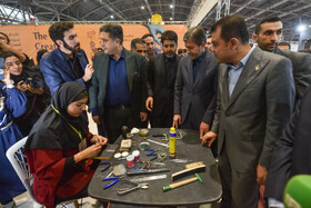 بازدید مسئولان از سومین نمایشگاه ملی فن‌نما و بیست‌و‌ششمین نمایشگاه اتوکام - اصفهان