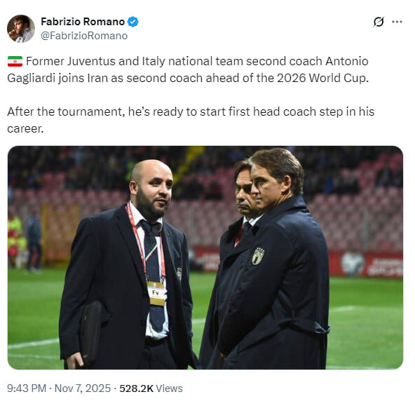 گالیاردی، جانشین قلعه‌نویی می‌شود؟