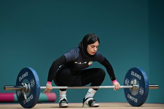 دختر وزنه‌بردار ایران به مدال بازی‌های کشورهای اسلامی نرسید