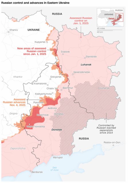 سی‌ان‌ان: اوکراین اشتباه تلخ باخموت را در پوکروفسک تکرار می‌کند