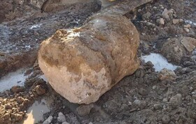 کشف ستون سنگی در دوخواهران نهاوند/ سرنخ‌هایی از تمدن کهن غرب کشور به دست آمد  