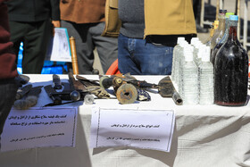 نمایشگاه دستاوردهای طرح برخورد با خودروهای شوتی و طرح «اقتدار ۷» - کرمان