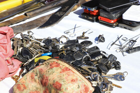 نمایشگاه دستاوردهای طرح برخورد با خودروهای شوتی و طرح «اقتدار ۷» - کرمان