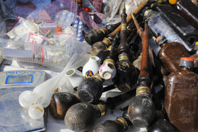 نمایشگاه دستاوردهای طرح برخورد با خودروهای شوتی و طرح «اقتدار ۷» - کرمان