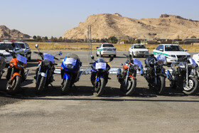 نمایشگاه دستاوردهای طرح برخورد با خودروهای شوتی و طرح «اقتدار ۷» - کرمان