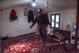 کومه ها محل زندگی صیادان در زمان فصل صید است