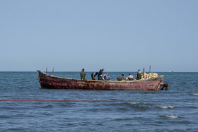 صید ماهی به روش پره _ساحل گهرباران ساری