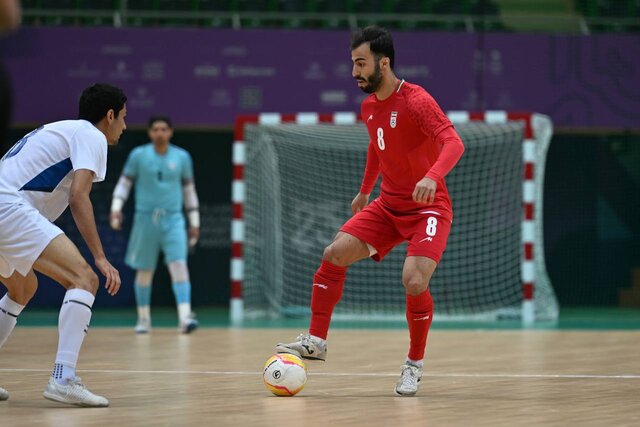 تساوی فوتسال ایران برابر عربستان در نیمه نخست
