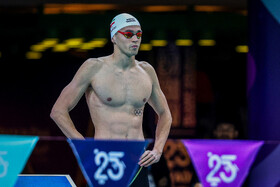 سامیار عبدلی در مسابقات شنای مردان بازی‌های کشورهای اسلامی ۲۰۲۵ ریاض