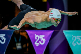 سامیار عبدلی در مسابقات شنای مردان بازی‌های کشورهای اسلامی ۲۰۲۵ ریاض