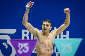 سامیار عبدلی در مسابقات شنای مردان بازی‌های کشورهای اسلامی ۲۰۲۵ ریاض