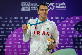 سامیار عبدلی در مسابقات شنای مردان بازی‌های کشورهای اسلامی ۲۰۲۵ ریاض