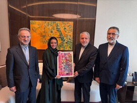 دیدار تازۀ صالحی امیری با دبیرکل جدید سازمان جهانی گردشگری در عربستان