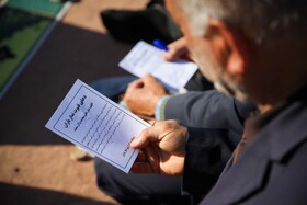 اقامه نماز طلب باران توسط مردم بجنورد