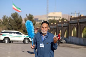 اقامه نماز طلب باران توسط مردم بجنورد