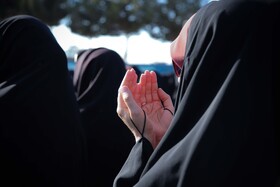 اقامه نماز طلب باران توسط مردم بجنورد