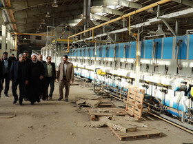 بازگشت یک واحد صنعتی پس از سال‌ها توقف به چرخه تولید با حمایت قضایی