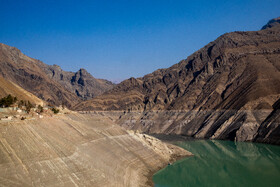 وضعیت سد امیرکبیر - ۱۹ آبان
