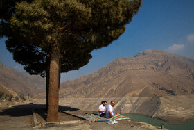 وضعیت سد امیرکبیر - ۱۹ آبان
