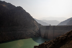 وضعیت سد امیرکبیر - ۱۹ آبان
