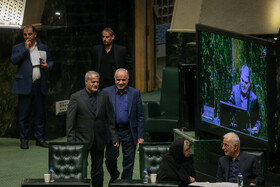 امین‌حسین رحیمی، وزیر دادگستری در صحن علنی مجلس - ۱۹ آبان، نوبت دوم بررسی عملکرد یکساله دولت در اجرای برنامه هفتم‌ توسعه