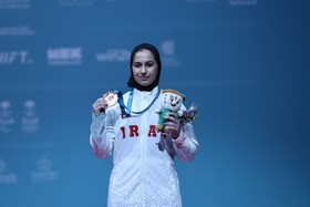 ۲ مدال برنز دختر وزنه‌بردار ایران در بازی‌های کشورهای اسلامی