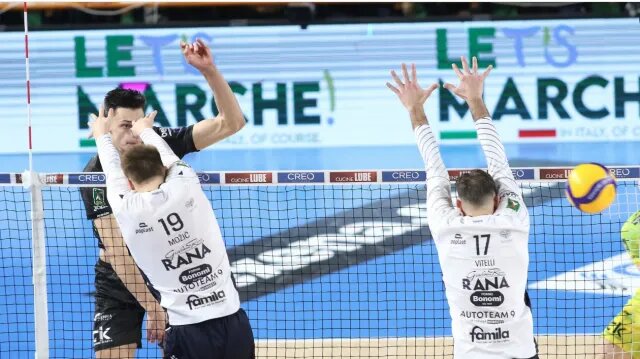 صدرنشینی یاران «پوریا» در لیگ والیبال ایتالیا/ نیکولوف ۱۰۰ امتیازی شد