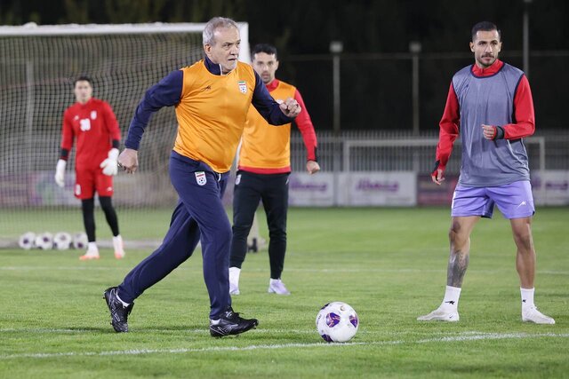 در تمرین تیم ملی فوتبال با حضور پزشکیان چه گذشت