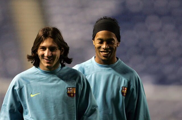 وقتی برنابئو ستاره بارسلونا را ایستاده تشویق کرد + فیلم