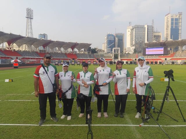 برنز قهرمانی آسیا بر گردن تیم کامپوند بانوان ایران