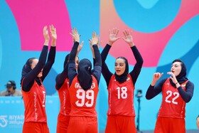 اولین برد زنان والیبال ایران در بازی‌های کشورهای اسلامی