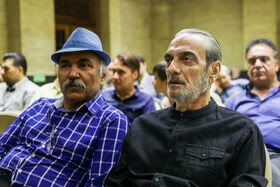 همایون ارشادی در مراسم ختم داریوش اسدزاده ـ سال 1398