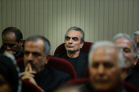 همایون ارشادی در مراسم در رثای جوانمردی و آزادگی در خانه سینما ـ سال 1393  