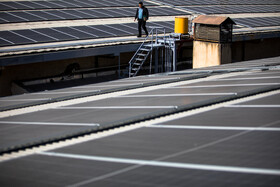 افتتاح بزرگ‌ترین نیروگاه خورشیدی دستگاه‌های اجرایی کشور