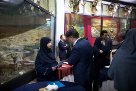 شینا انصاری، رئیس سازمان حفاظت محیط زیست در آیین افتتاح بزرگ‌ترین نیروگاه خورشیدی دستگاه‌های اجرایی کشور