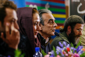 همایون ارشادی در نشست خبری فیلم آل در حاشیه جشنواره فیلم فجرـ سال 1388