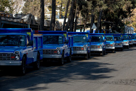 آیین واگذاری 1000 دستگاه کامیونت به سازمان شهرداری‌ها و دهیاری‌های کشور