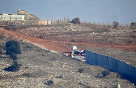 دیوارکشی رژیم صهیونیستی در عمق خاک لبنان و نفوذ به منطقه عیترون