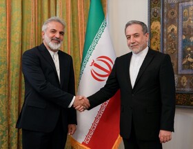 دیدار سرکنسول جدید ایران در حیدرآباد با عراقچی