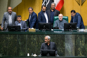 سخنرانی سیدعلی مدنی‌زاده، وزیر امور اقتصادی و دارایی در صحن علنی مجلس - ۲۰ آبان