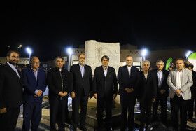 رونمایی از سردیس روح‌الله خالقی در حاشیه مراسم نکوداشت این موسیقی‌دان و آهنگساز فقید کرمانی با حضور استاندار، معاون سیاسی اجتماعی استانداری، شهردار کرمان، مدیرکل فرهنگ و ارشاد اسلامی استان