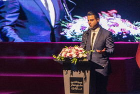 سخنرانی«محمد محمدی»مدیر کل اداره ارشاد و فرهنگ اسلامی مازندران در مراسم اختتامیه جشنواره تاتر مازندران