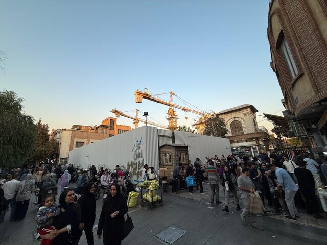 فرونشست در کمین کاخ گلستان؟!