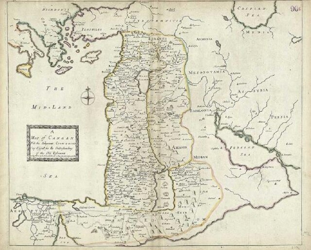 هر آنچه باید درباره سرزمین کنعان بدانید