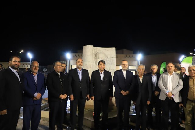 سردیس «روح‌الله خالقی» در کرمان رونمایی شد