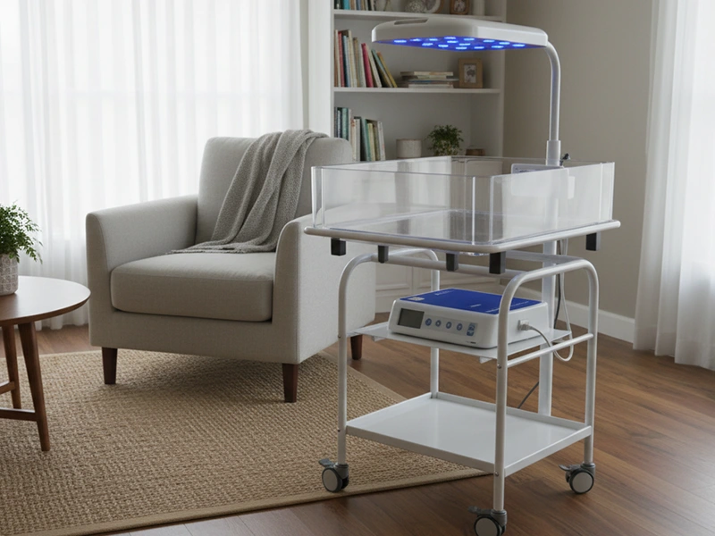 نور دستگاه زردی نوزاد/ چرا نور آبی LED انتخابی مناسب است